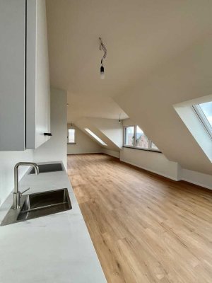 Erstbezug - Moderne 2-Zimmer- Dachgeschosswohnung mit Blick ins Grüne