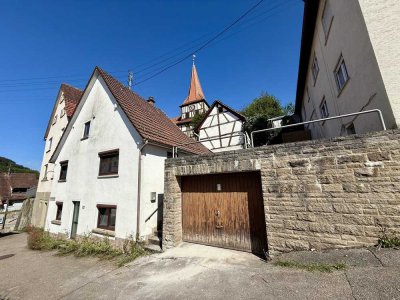 Wohnhaus sucht liebevolle Sanierung in Kocherstetten!