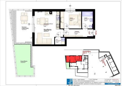 2 Zimmer Neubau Wohnung in Sonnenlage in Eben