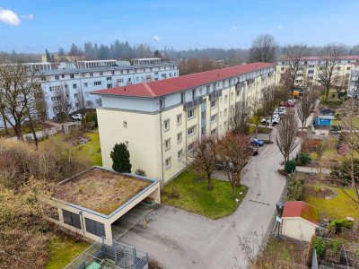 Modern wohnen in Pfersee: 3-Zimmerwohnung mit Balkon & TG – keine zusätzliche Käufer-Provision