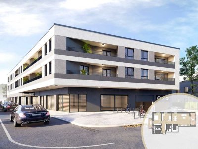 3-Zimmer-Wohnung mit 2 Balkonen I Neubau I Aufzug I provisionsfrei