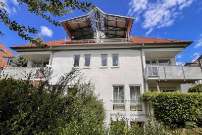 Natur pur: Gepflegte 3-Zi.-ETW mit Balkon in schöner Ortsrandlage von Halle-Seeben