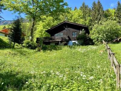 Einzigartige Berghütte in den bayerischen Alpen - ein Traum wird wahr!