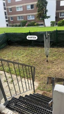 3 Zimmerwohnung mit Garten und Einbauküche