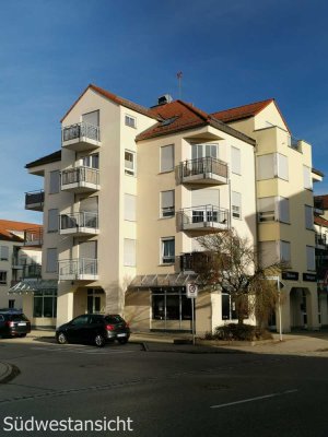 Stilvolle 2-Zimmer-DG-Wohnung mit Balkon und Einbauküche in Klosterlechfeld