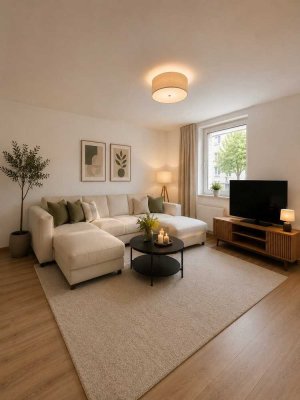 1 Monat mietfrei, Helle Renovierte 2-Zimmer-Wohnung mit Badewanne und Einbauküche. Jetzt anfragen!