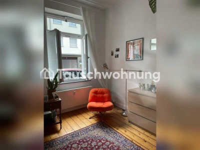 Tauschwohnung: Moderne 1,5-Zimmer-Altbauwohnung gegen größer