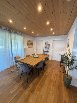 Hochwertige 3-Zimmer-Wohnung mit Terrasse und Garten in zentrumsnaher Lage von Bad Schussenried zu v