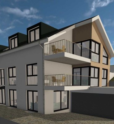 v. privat: NEUBAU-ERSTBEZUG - LOFT Charakter 3,5 Zimmer Dachgeschosswohnung mit Balkon
