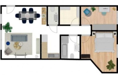 Attraktive 3-Zimmer-Erdgeschosswohnung in Nitte-Köllig
