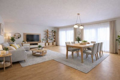 Großzügigkeit trifft Lebensqualität - 3-Zimmer-Wohnung mit Balkon und Kfz -Außenstellplatz