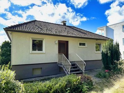 Familienfreundlicher Bungalow mit vielfältigen Gestaltungsmöglichkeiten in ruhiger Lage