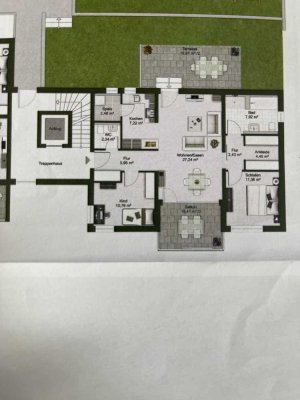 Geschmackvolle 3-Zimmer- mit Balkon, Garten, zwei Tiefgaragen Stlp., sowie einen Aussenstellplatz