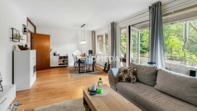 Großzügige Drei-Zimmer-Wohnung mit zwei Balkonen in gepflegter Stadtlage