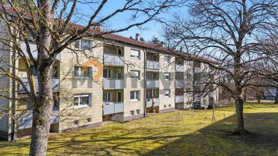 Gepflegte 2-Zimmer-Wohnung mit Balkon und separater Essküche in Ulm-Böfingen