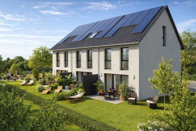 Neubau-Reihenhäuser mit KfZ-Stellplatz, eigenem Grundstück in Stuttgart-Plieningen