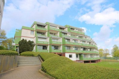 180°-Blick über die Dächer von Grömitz!
moderne 2 Zimmer auf ca. 45m² im 4. OG des Driftbergs