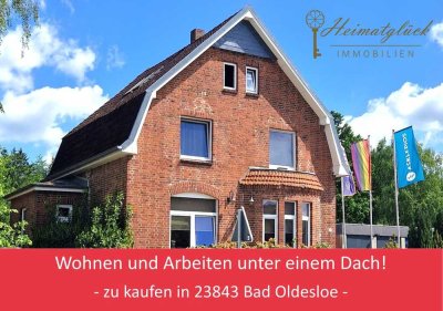 Wohnen und Arbeiten unter einem Dach!
- zu kaufen in 23843 Bad Oldesloe -