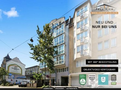 KLEIN, FEIN, RENTABEL: 1-Zimmer Eigentumswohnung inkl. Stellplatz in Karlsruher Innenstadtlage