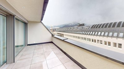 Exquisites Penthouse in Innsbruck: 3 Zimmer, Balkon, Terrasse – Ihr Traum wird wahr!
