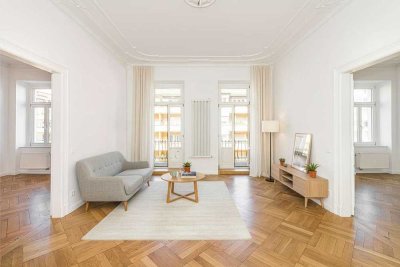 Stilvoll wohnen auf 146 m² mit zwei Balkonen im Leipziger Zentrum-Nordwest