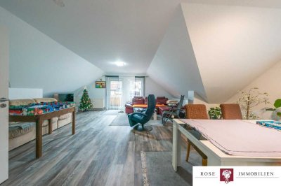 Kapitalanleger aufgepasst! Schöne Maisonette-Wohnung mit Sonnenbalkon und Blick ins Grüne