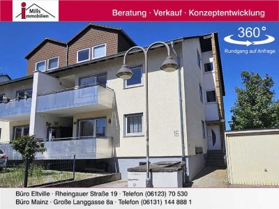 Attraktive 3 ZKB-Wohnung mit Balkon in naturnaher Wohnlage