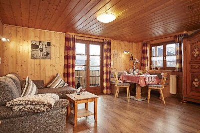 Möblierte 2,5 Zimmer Wohnung mit Balkon in Oberstdorf