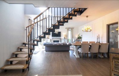 Eleganz trifft Großzügigkeit: Ihre Maisonette mit offenem Flair!