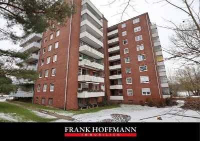 Moderne 1-Zimmer-Wohnung mit Balkon, Garage und neuem Wannenbad in zentraler Lage von Bad Oldesloe