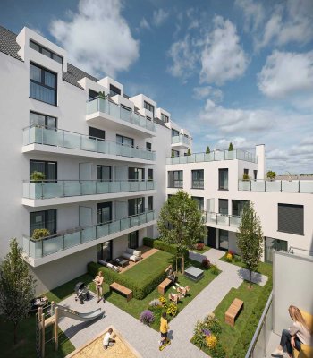 DomQuartier Aachen: Modernes Stadtleben – Ihre private Terrasse wartet