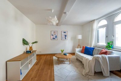 2-Zimmer-Dachgeschoss mit Garage in Bürgel