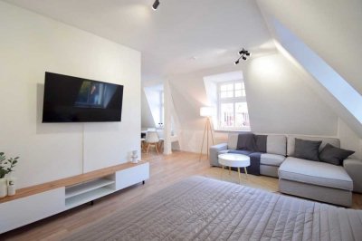 TOP möblierte 1-Zimmer-Wohnung in Bestlage, Weißer Hirsch! Ideal für Kurzaufenthalte ab 6 Monaten!