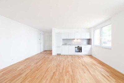 Sonnige EG-Oase mit großzügiger Terrasse und stilvoller Einbauküche! *Inkl. Baustellenrabatt*