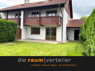 Große DHH, ca. 150 qm Wfl., in RO / Aising + Garage + großem Garten