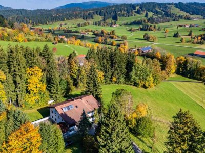 Missen im Allgäu - Exklusives Anwesen in absolut ruhiger Alleinlage und traumhaftem Panorama…