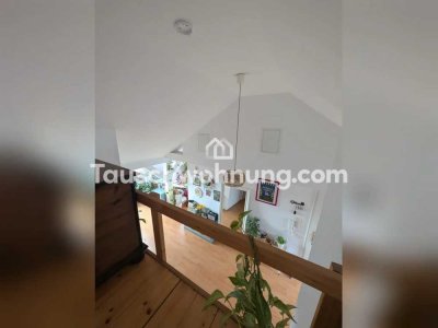 Tauschwohnung: Helle, loftige Dachgeschoss 1 Zimmerwohnung, sehr Zentral