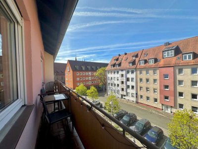 2-Zi-Whg mit Balkon und EBK in der Nürnberger Altstadt