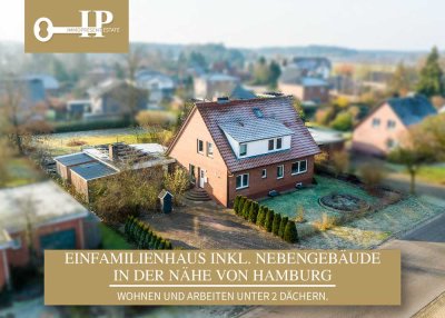 Einfamilienhaus inkl. Nebengebäude, großzügigem Grundstück und modernster Energieversorgung!