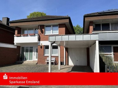 Modernes Familienglück mit Garten 
Reihenmittelhaus in Twist-Siedlung