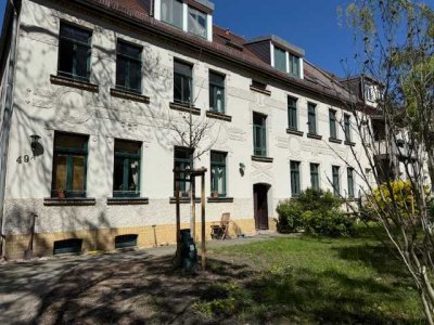 Südvorstadt-Bestlage: Ruhiges Apartment im Gartenhaus m.EBK zur Kapitalanlage 4,8% oder Eigennutzung
