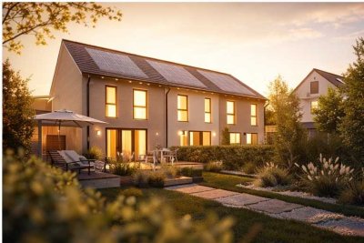 Ihr neues Familienglück: Neubau-Reihenhaus in München