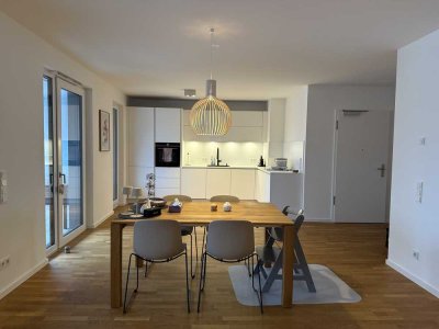 Wohnen am Fluss in Speyer: Neuwertige 4-Zimmer-Wohnung mit großem Balkon und 2 TG Stellplätzen