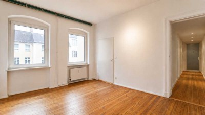 Helle 2-Zimmer-Wohnung - Altbauklassiker trifft City-West