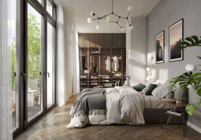 4-Zimmer-Penthouse | 114 m² | 2 Terrassen | Kamin | Barrierefrei