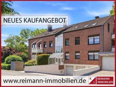 Stilvolle Maisonettewohnung mit Kamin, Sauna und drei Balkonen in begehrter Grünlage