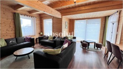 Ferienchalet mit 4 Schlafzimmer, Garten und Bergblick in Zell am See, Skiliftnähe.