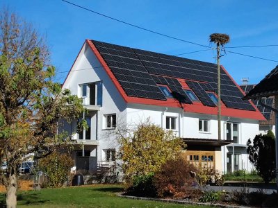 NÄHE BAD BUCHAU!  Neue 3,5 Zimmer EG-Wohnung mit EBK, Terrasse & Außenstellplatz zu vermieten!