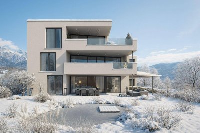 Wahrer Luxus entsteht, wenn die Privatsphäre stimmt: 118 m² Dachgeschosswohnung, Mils bei Hall