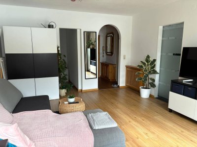 Teilmöblierte 1,5-Zimmer Wohnung mit Balkon und TG-Stellplatz zu vermieten